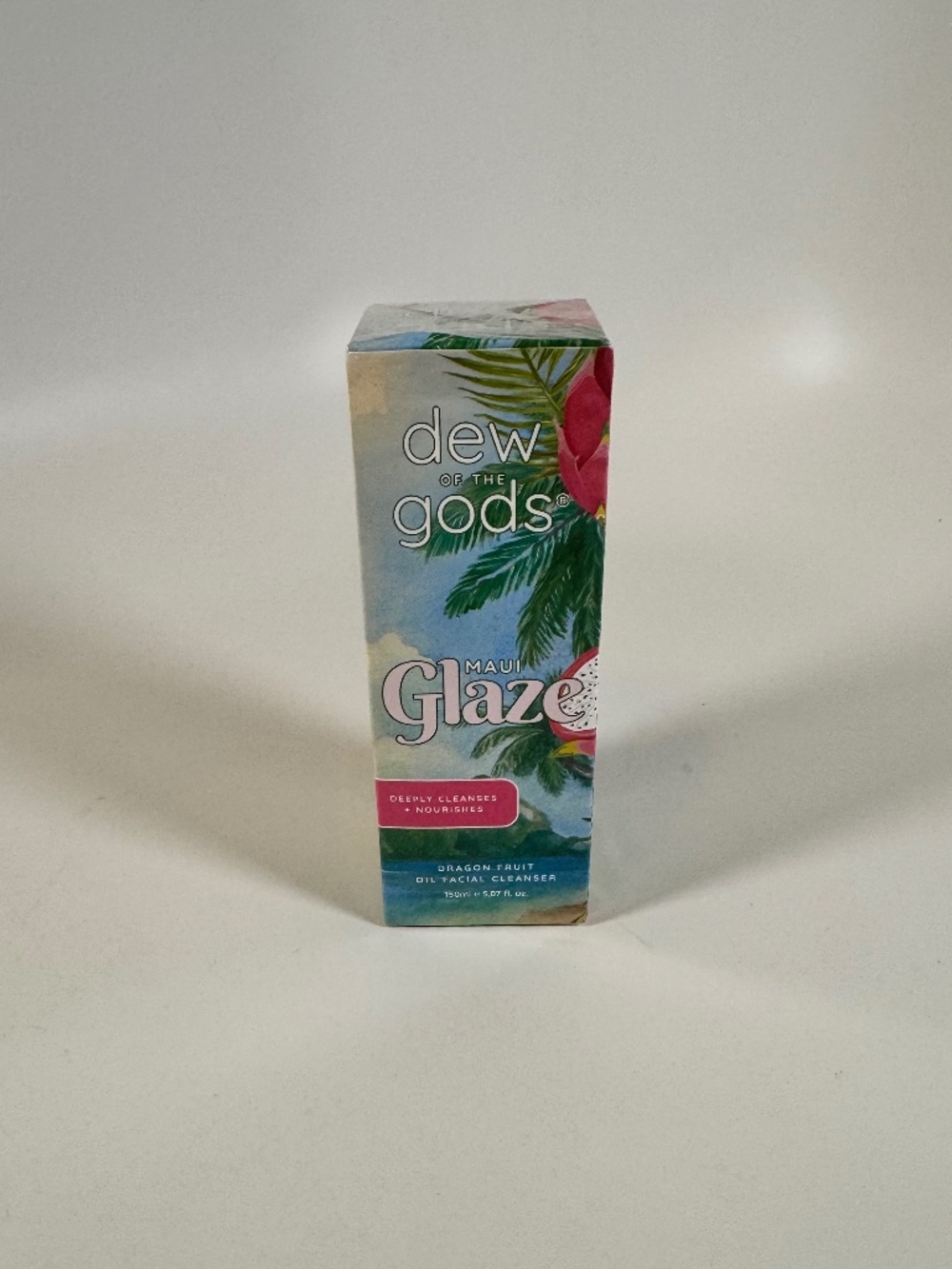 Dew of the Gods Maui Glaze Dragon Fruit Oil Facial Cleanser
